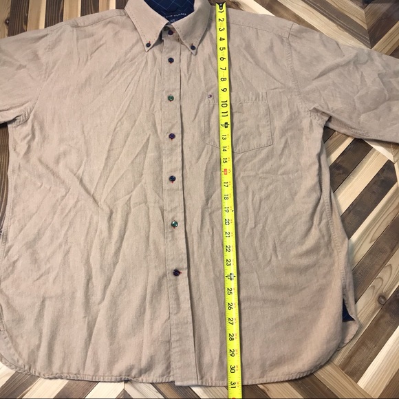 Tommy Hilfiger Button Down Multi color buttons XL - Picture 9 of 11
